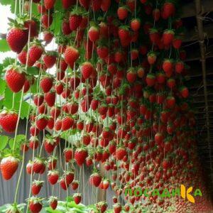 Клубника ампельная Анастасия купить по цене от 370р. в интернет-магазине «Посадика» с доставкой почтой в в Свободныйе и по всей России – [изображение №1].